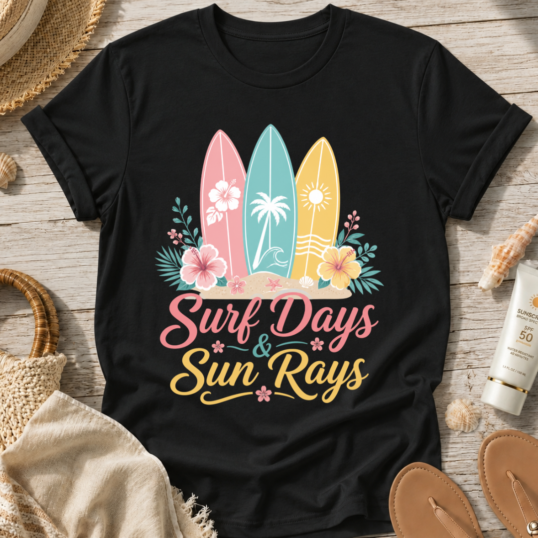 Surf Days & Sun Rays T-Shirt