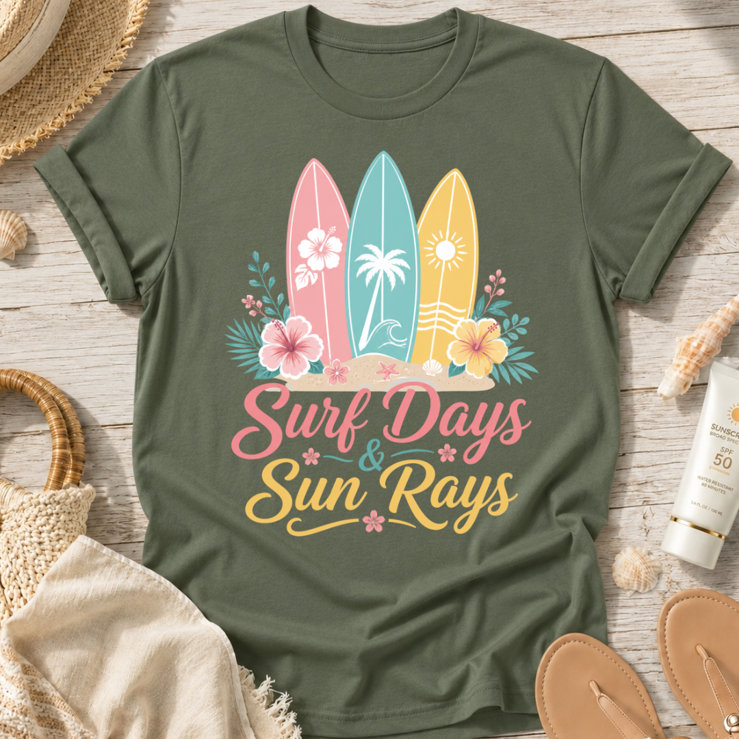 Surf Days & Sun Rays T-Shirt