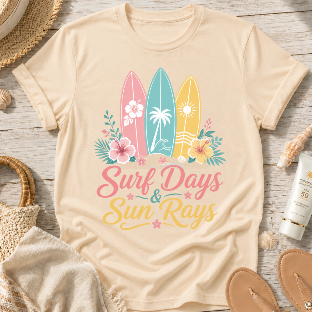 Surf Days & Sun Rays T-Shirt
