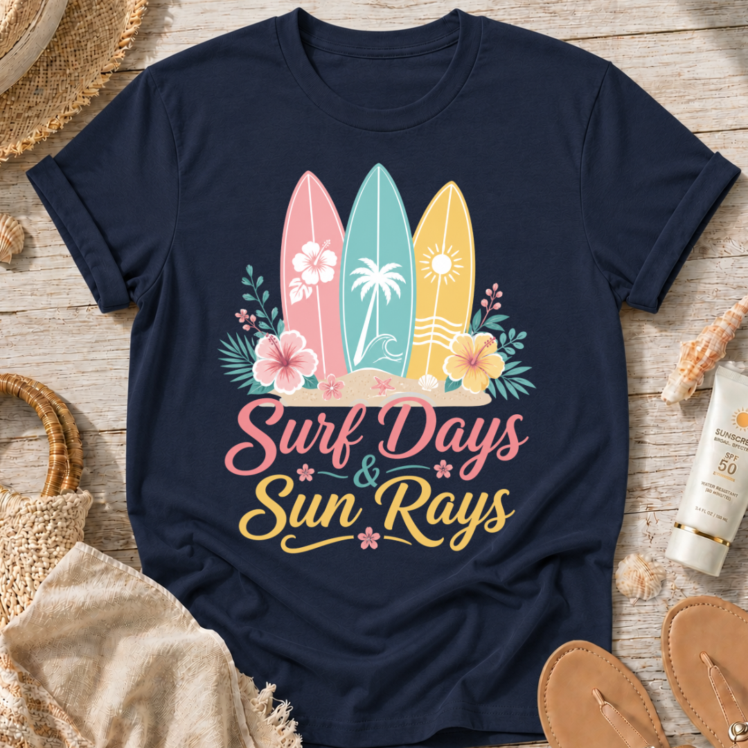 Surf Days & Sun Rays T-Shirt
