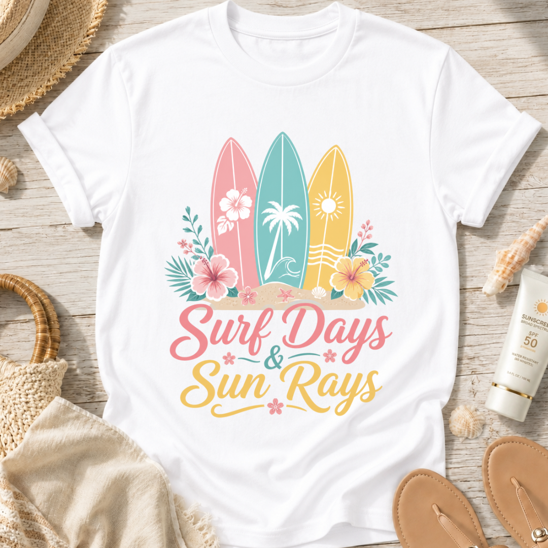 Surf Days & Sun Rays T-Shirt