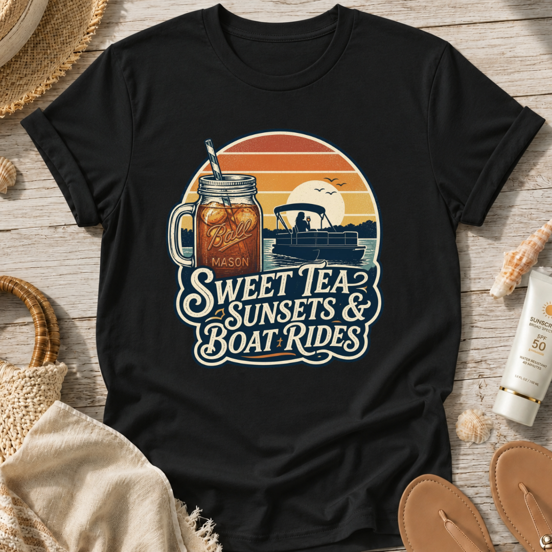 Sweet Tea, Sunsets & Boat Rides T-Shirt