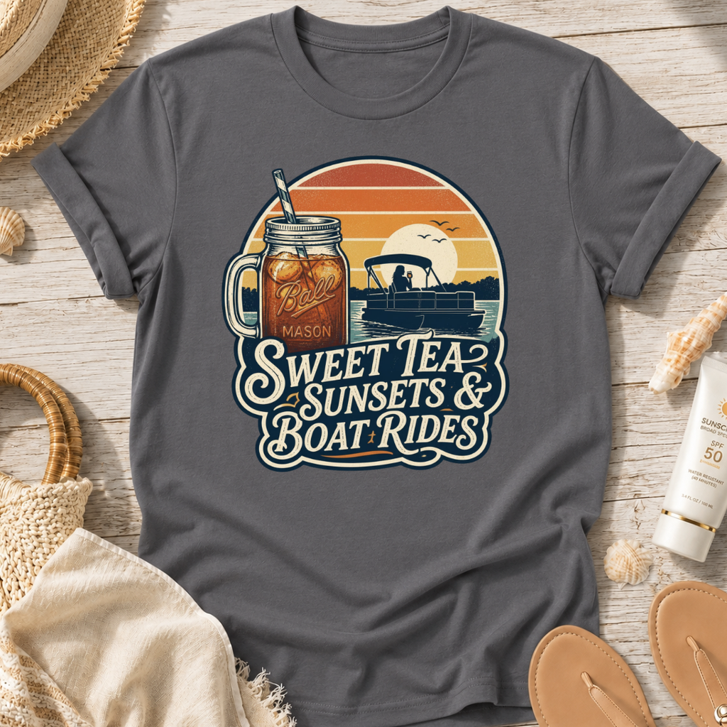 Sweet Tea, Sunsets & Boat Rides T-Shirt