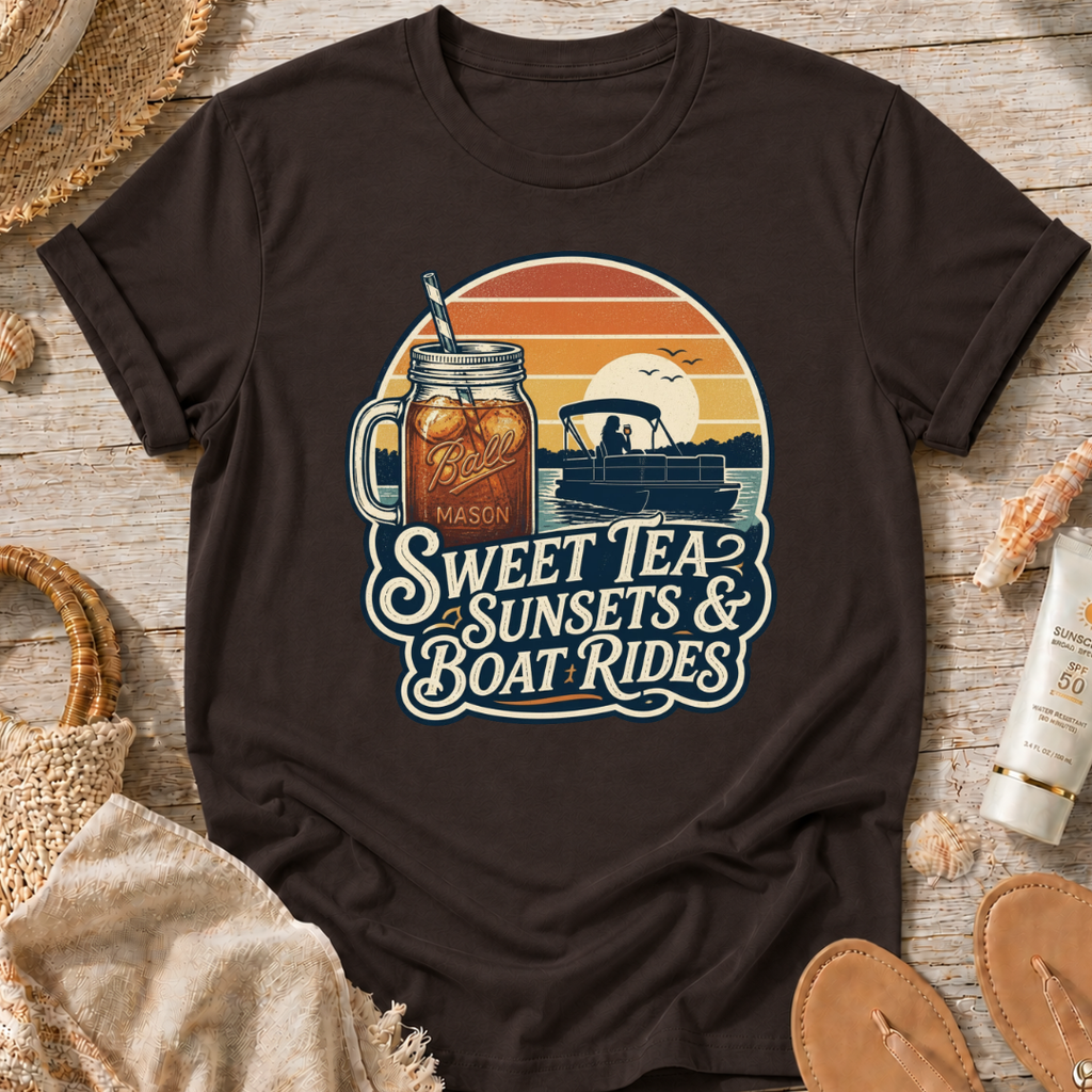 Sweet Tea, Sunsets & Boat Rides T-Shirt