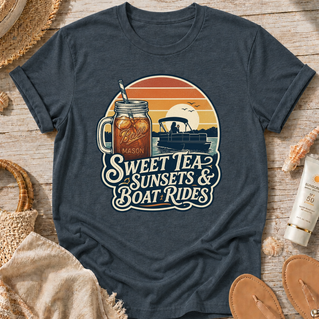 Sweet Tea, Sunsets & Boat Rides T-Shirt