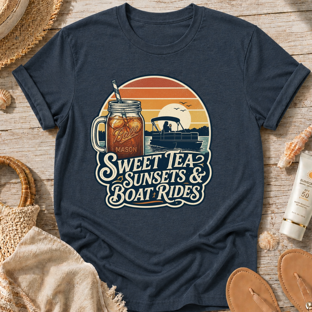 Sweet Tea, Sunsets & Boat Rides T-Shirt