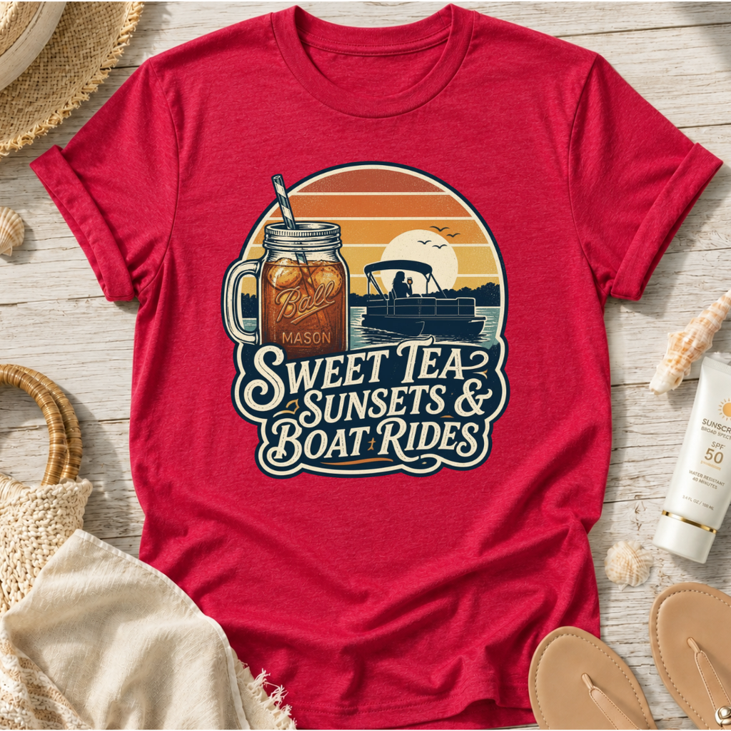 Sweet Tea, Sunsets & Boat Rides T-Shirt