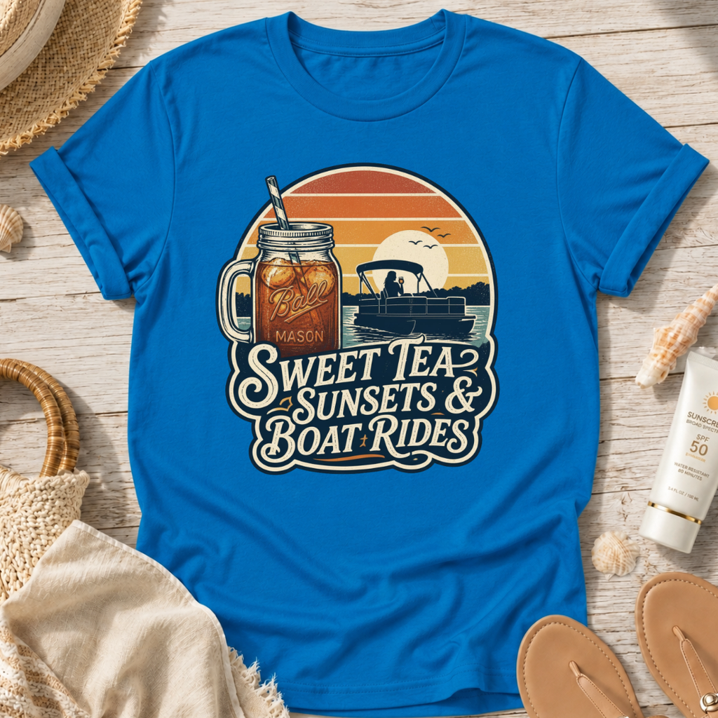 Sweet Tea, Sunsets & Boat Rides T-Shirt