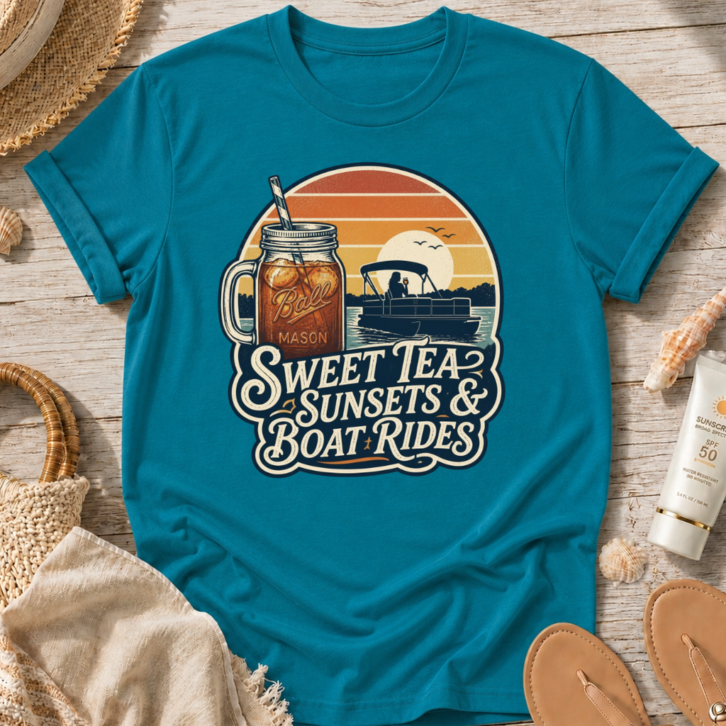 Sweet Tea, Sunsets & Boat Rides T-Shirt