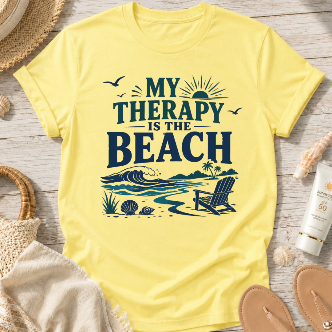 My Therapy Is The Beach T-Shirt