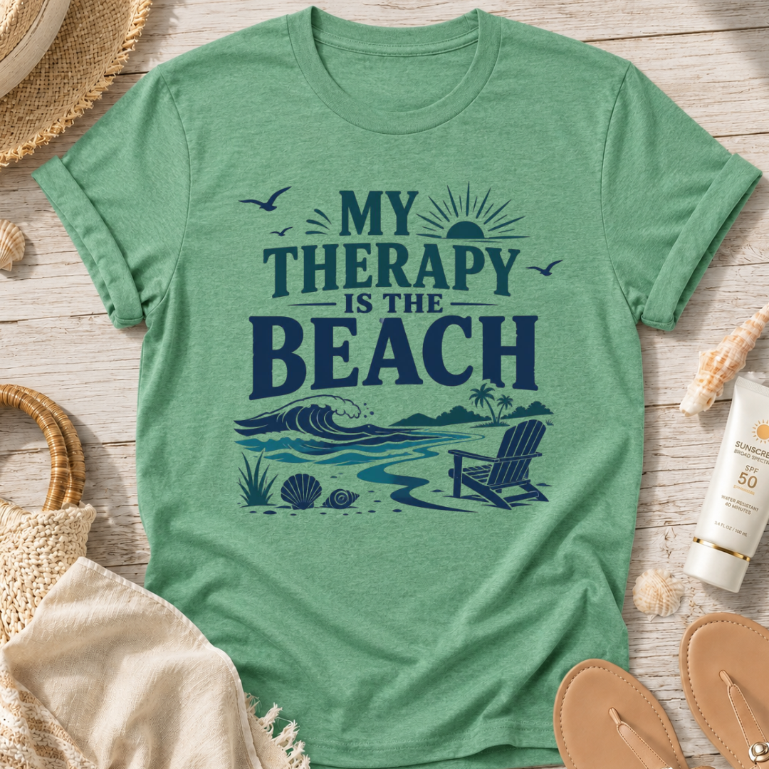 My Therapy Is The Beach T-Shirt