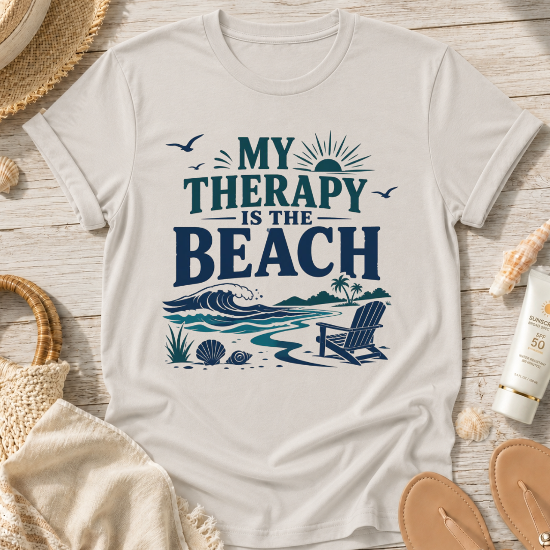 My Therapy Is The Beach T-Shirt