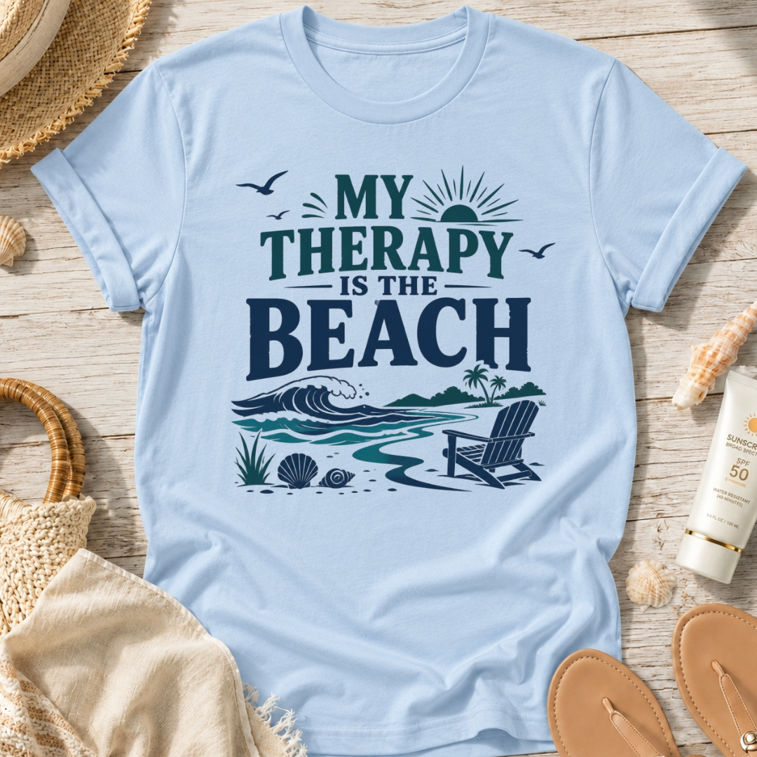My Therapy Is The Beach T-Shirt