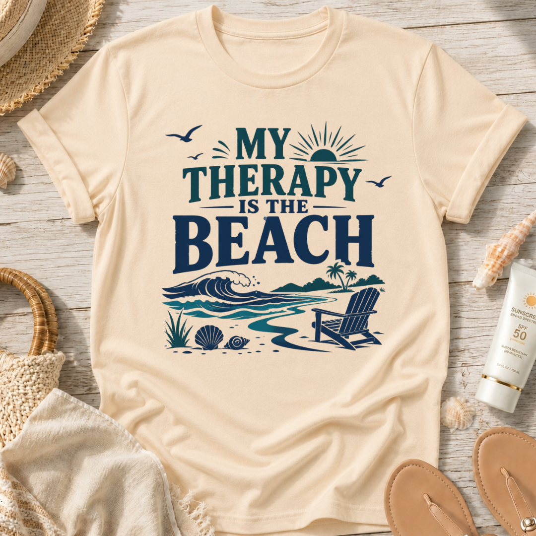 My Therapy Is The Beach T-Shirt