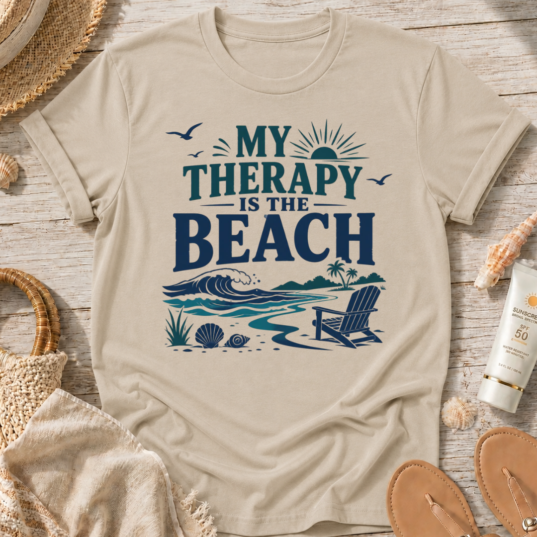 My Therapy Is The Beach T-Shirt