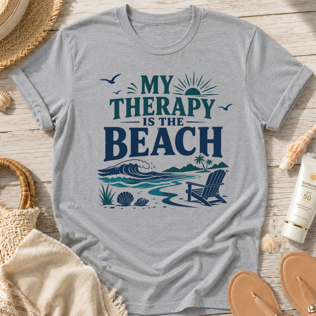 My Therapy Is The Beach T-Shirt