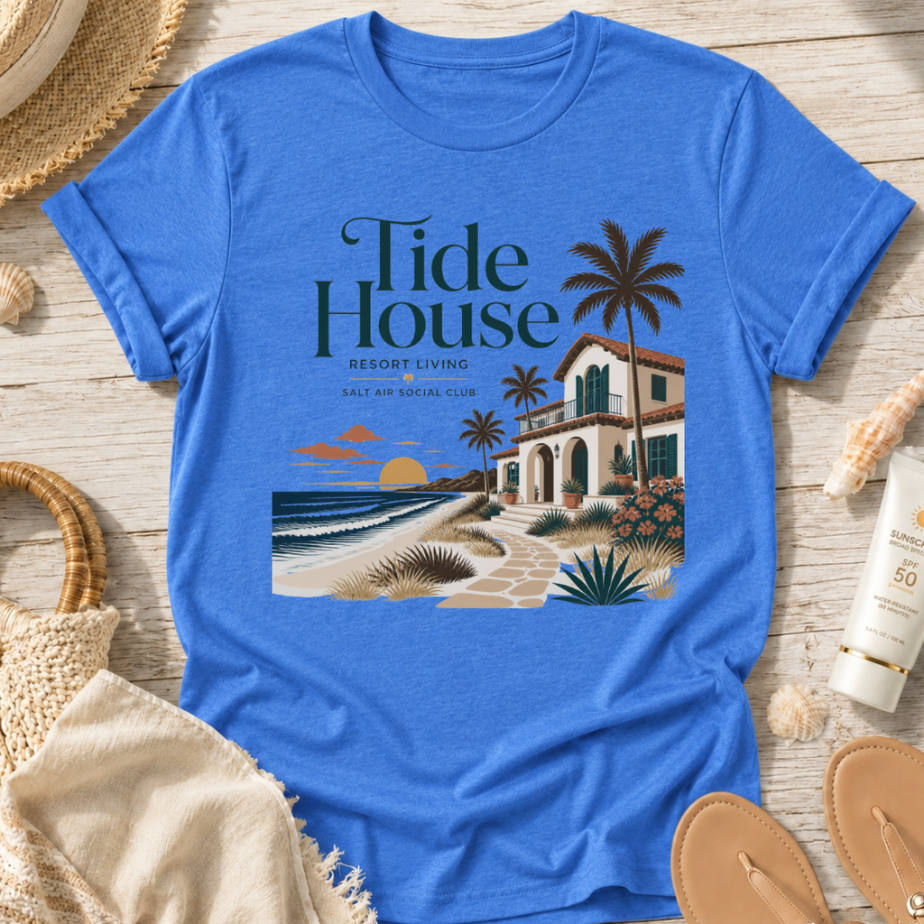 Tide House Beach T‑Shirt