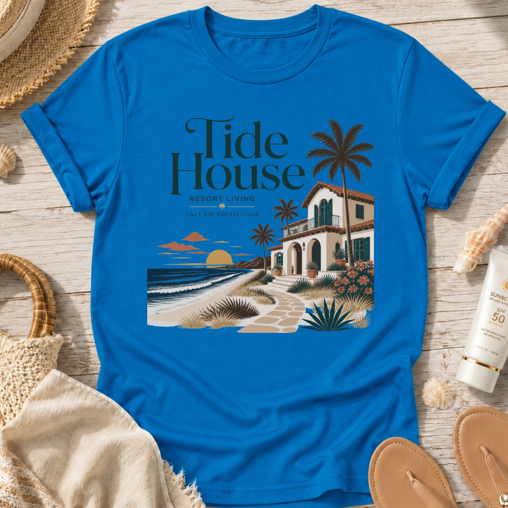 Tide House Beach T‑Shirt