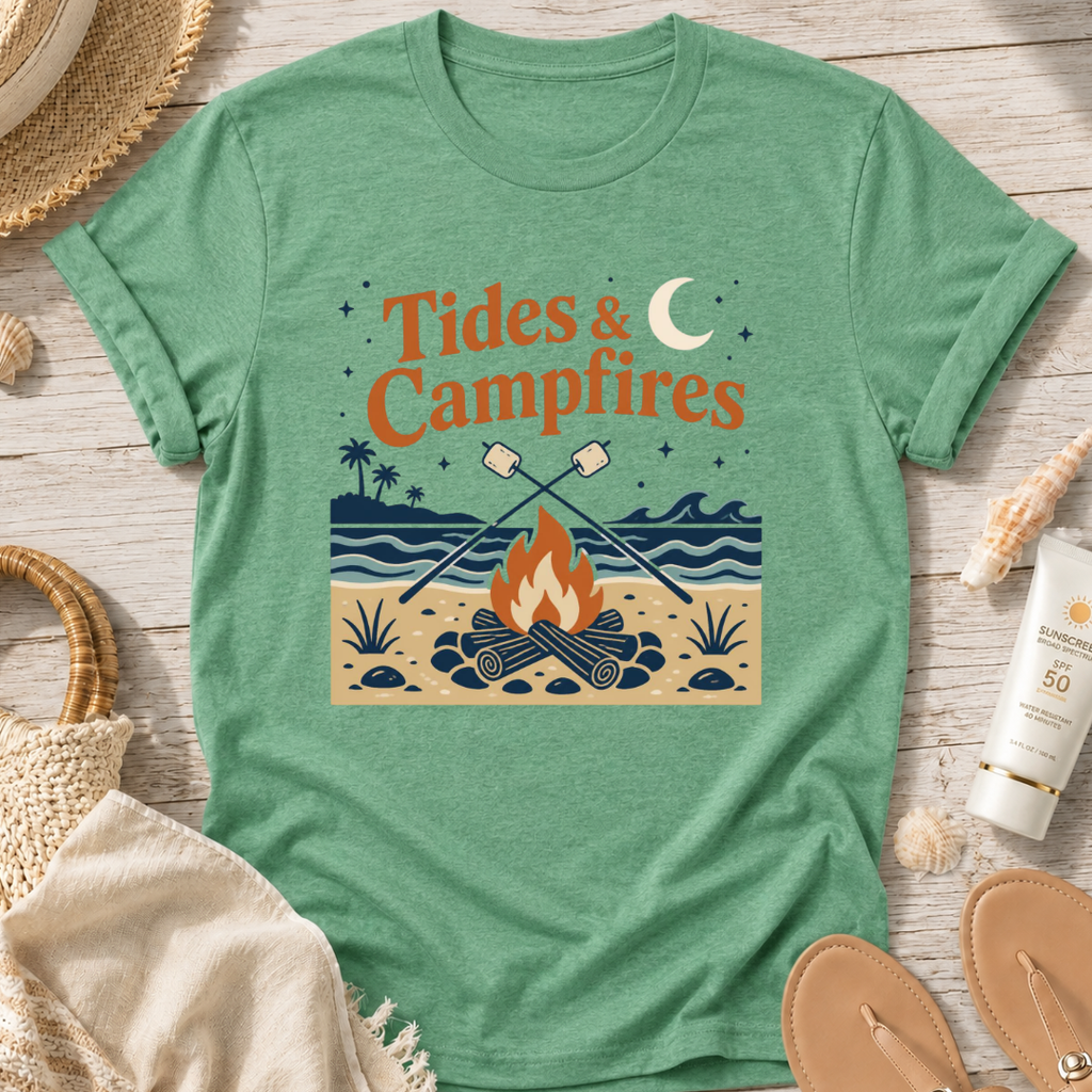 Tides & Campfires T-Shirt