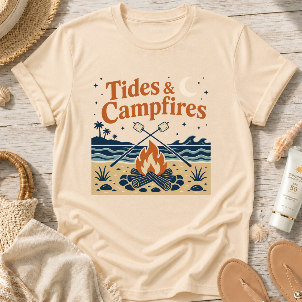 Tides & Campfires T-Shirt