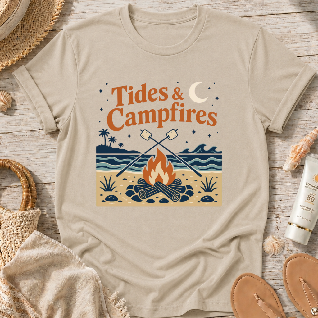 Tides & Campfires T-Shirt