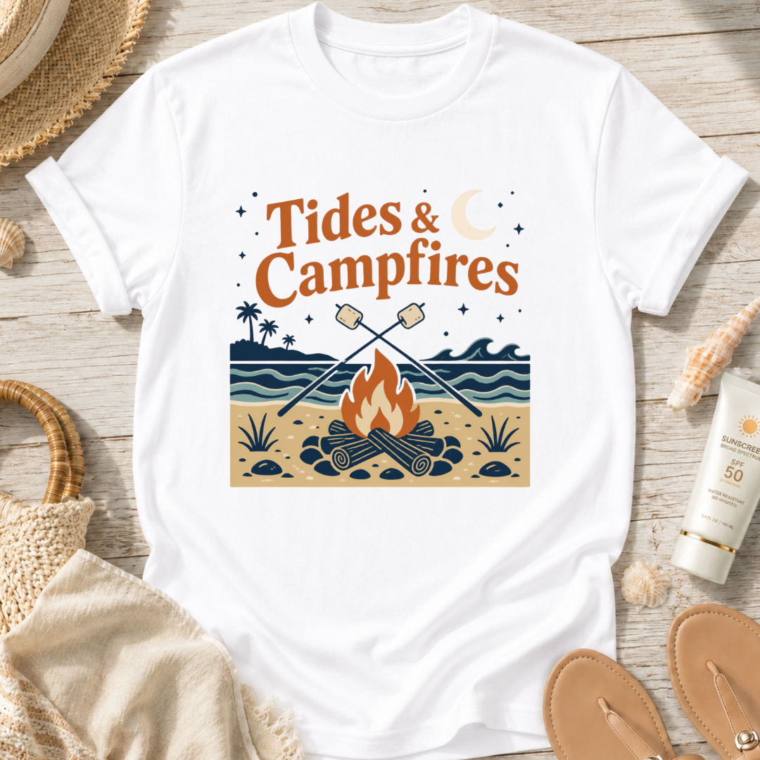 Tides & Campfires T-Shirt