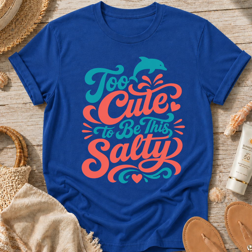 Too Cute to Be This Salty T-Shirt