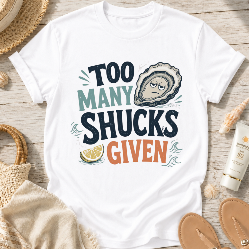 Too Many Shucks Given T-Shirt