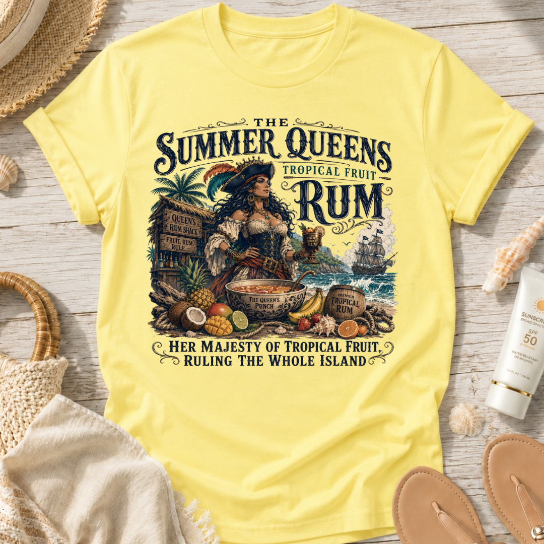 The Summer Queens Tropical Fruit Rum T-Shirt
