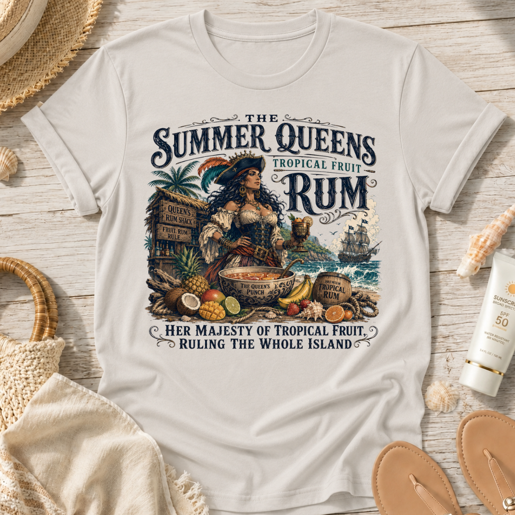 The Summer Queens Tropical Fruit Rum T-Shirt