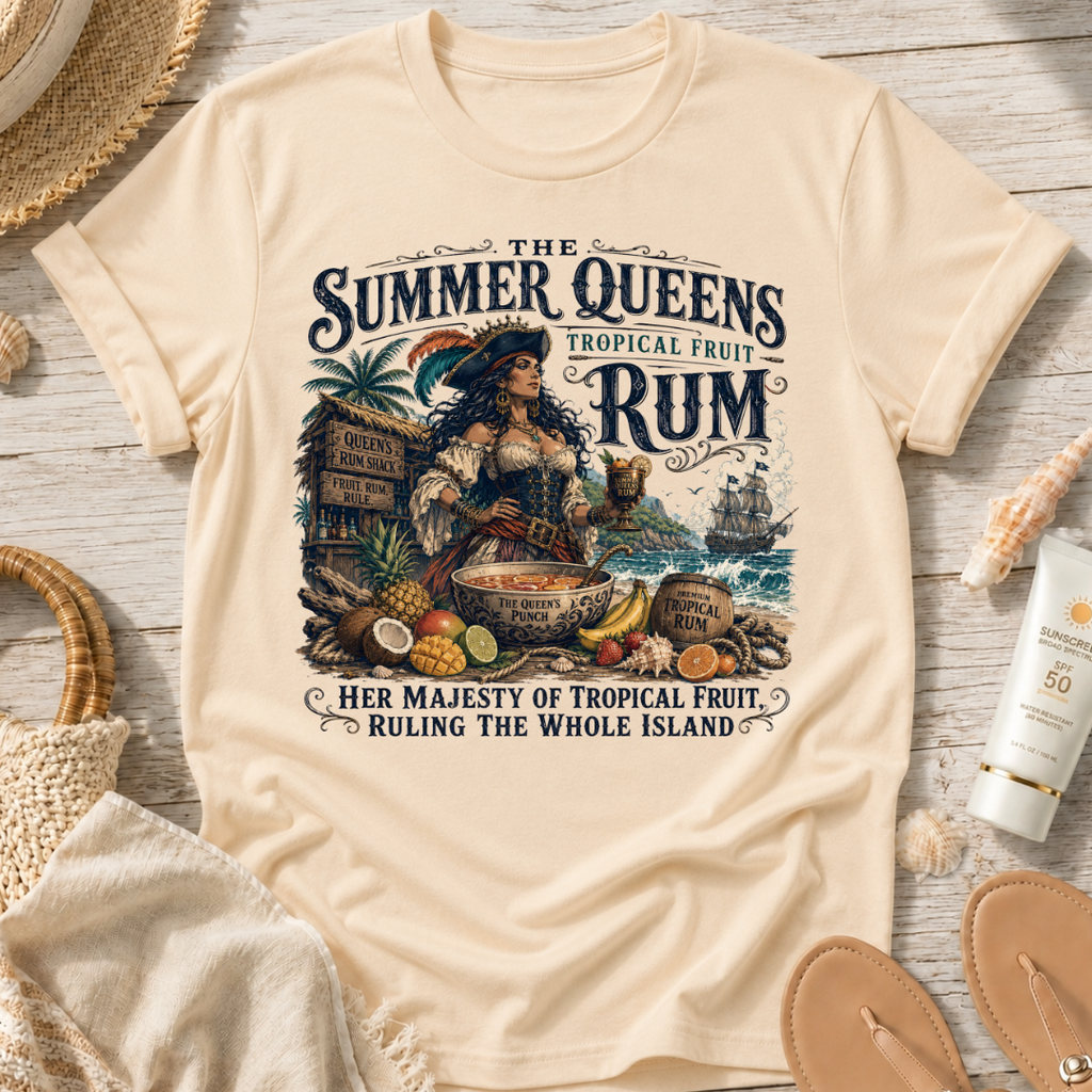 The Summer Queens Tropical Fruit Rum T-Shirt