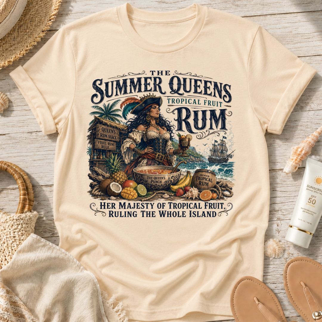The Summer Queens Tropical Fruit Rum T-Shirt