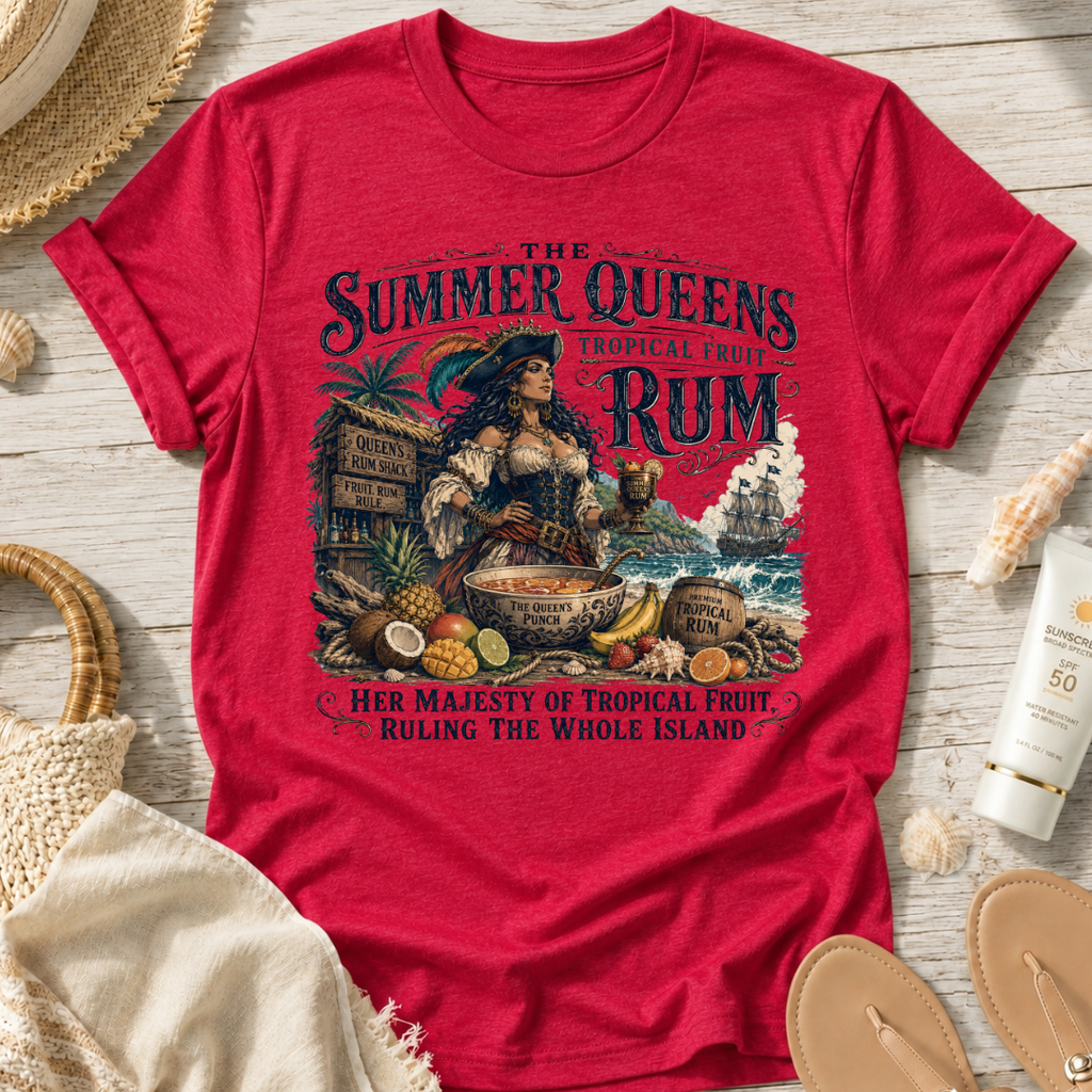 The Summer Queens Tropical Fruit Rum T-Shirt