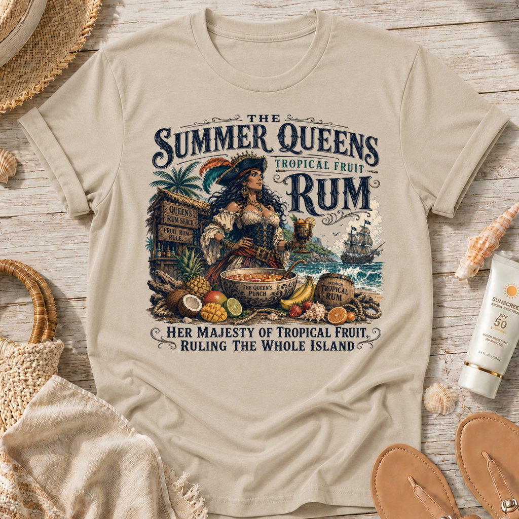 The Summer Queens Tropical Fruit Rum T-Shirt