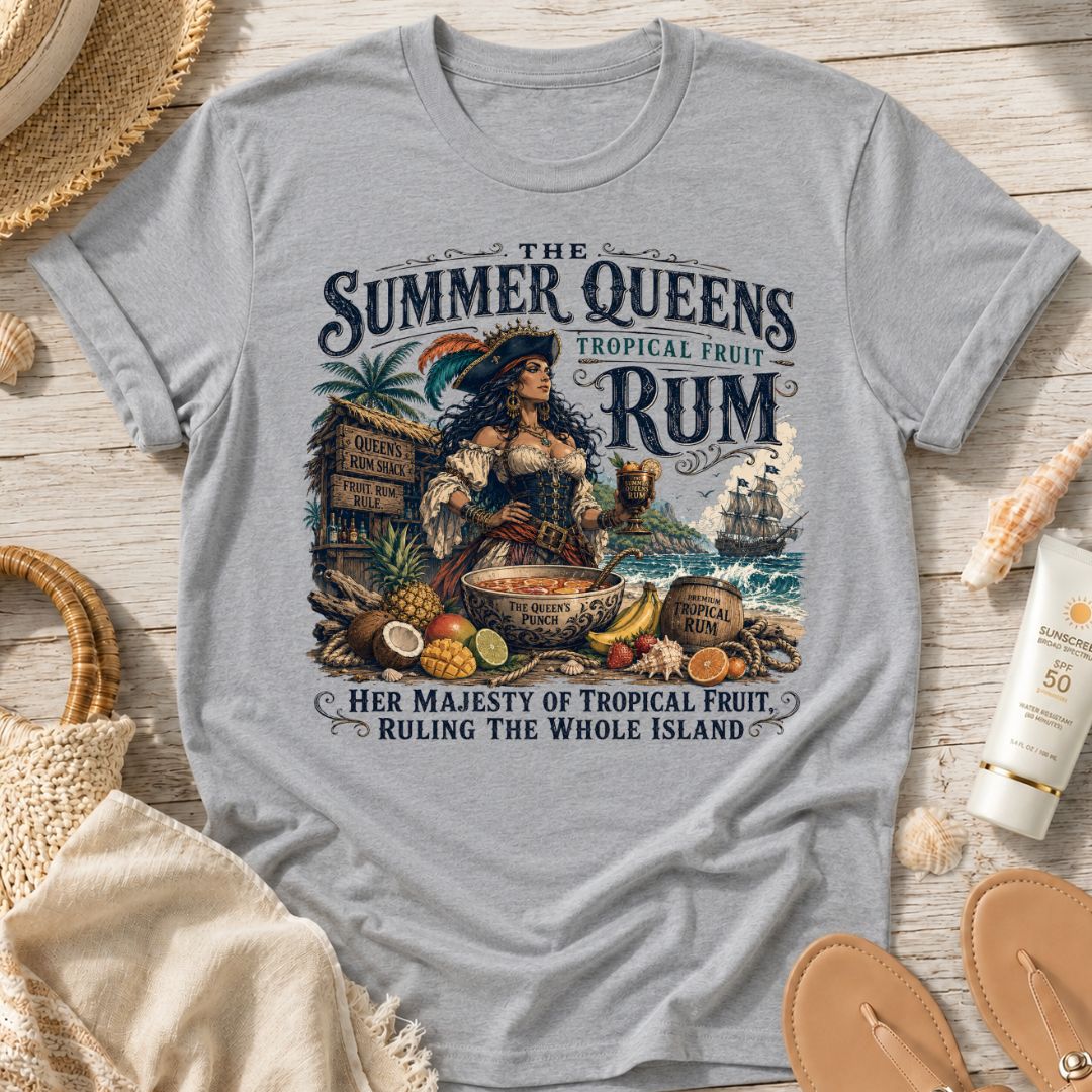 The Summer Queens Tropical Fruit Rum T-Shirt