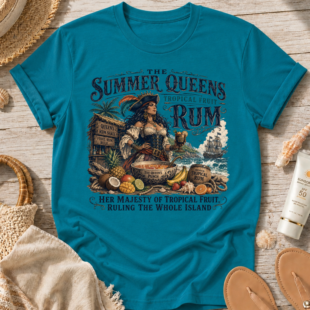 The Summer Queens Tropical Fruit Rum T-Shirt