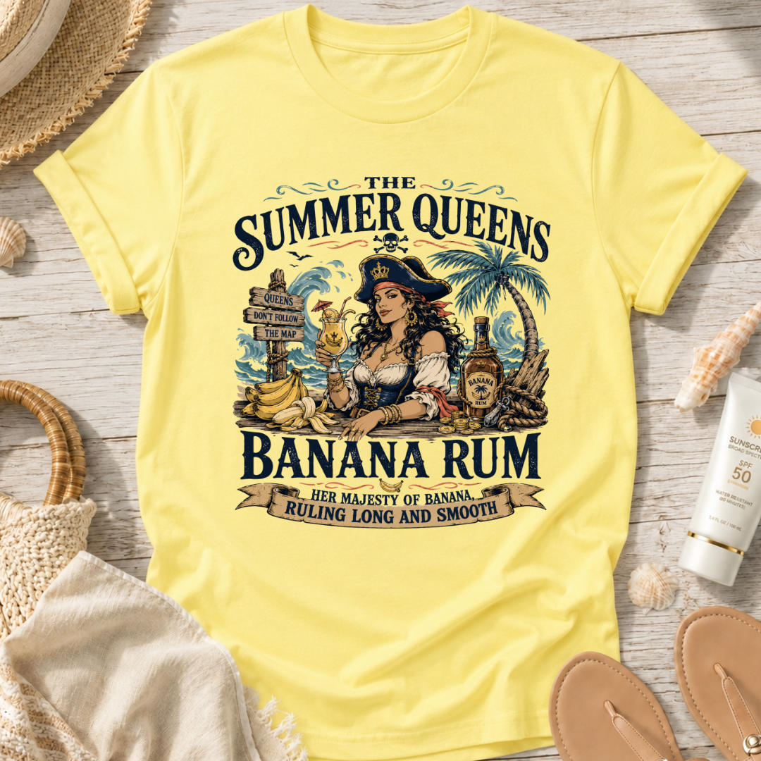 The Summer Queens Banana Rum T-Shirt