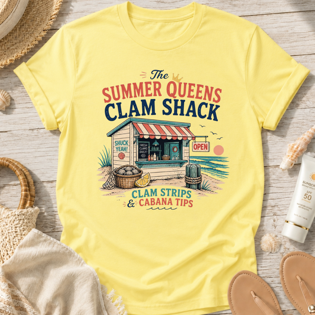The Summer Queens Clam Shack T-Shirt