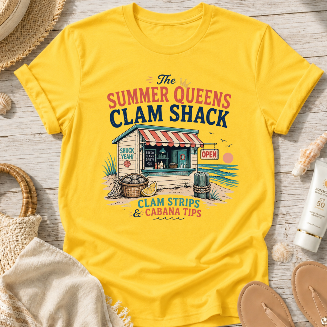 The Summer Queens Clam Shack T-Shirt