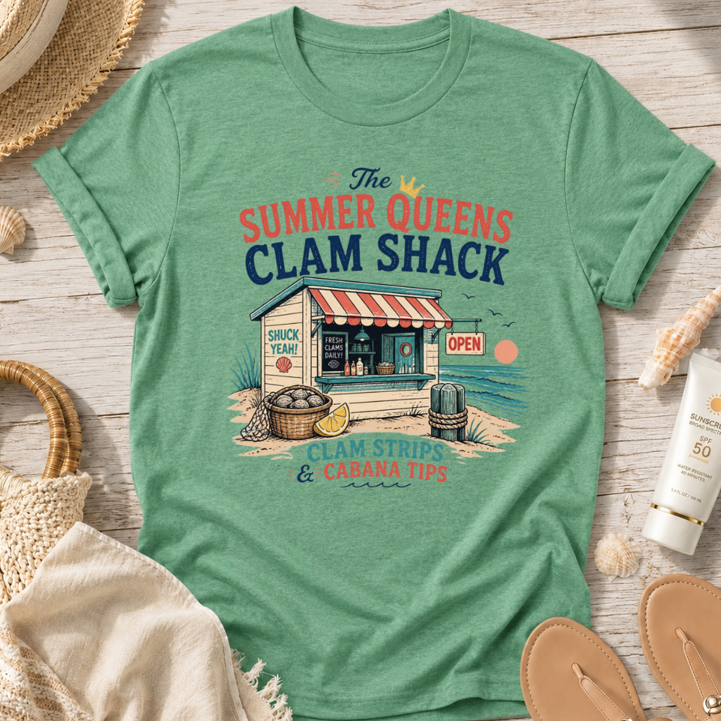 The Summer Queens Clam Shack T-Shirt