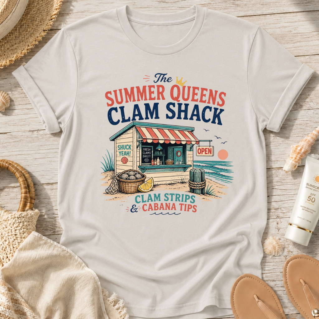 The Summer Queens Clam Shack T-Shirt