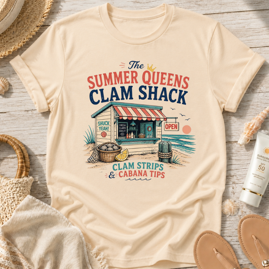 The Summer Queens Clam Shack T-Shirt