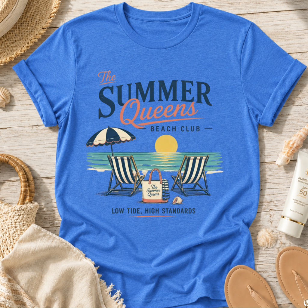 The Summer Queens Beach Club T‑Shirt