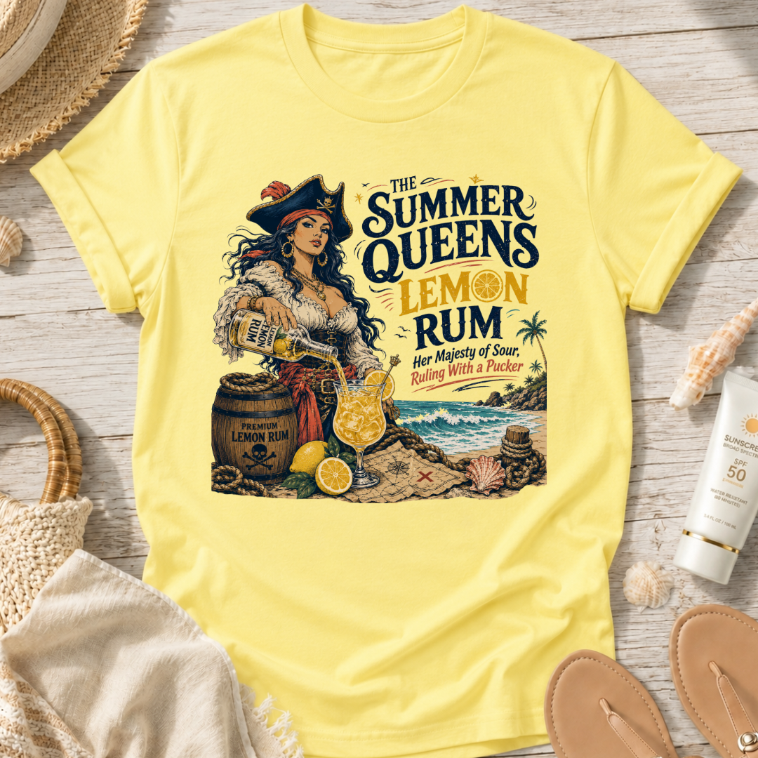 The Summer Queens Lemon Rum T-Shirt