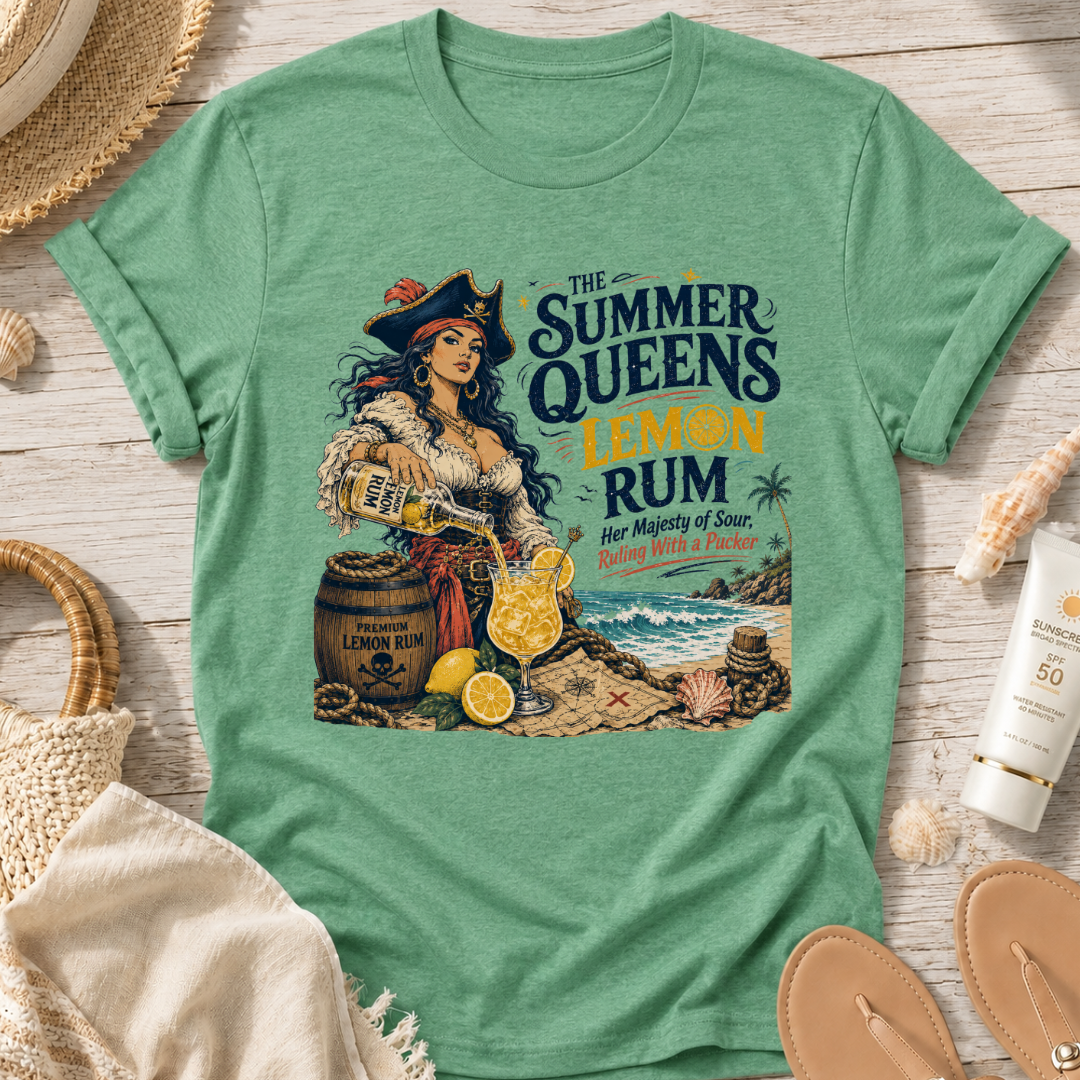 The Summer Queens Lemon Rum T-Shirt