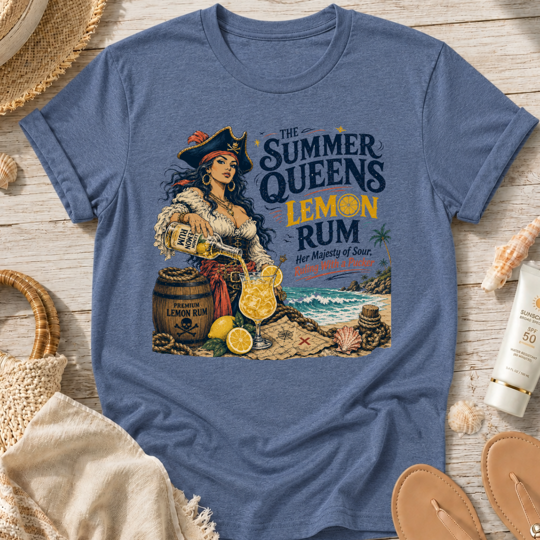 The Summer Queens Lemon Rum T-Shirt