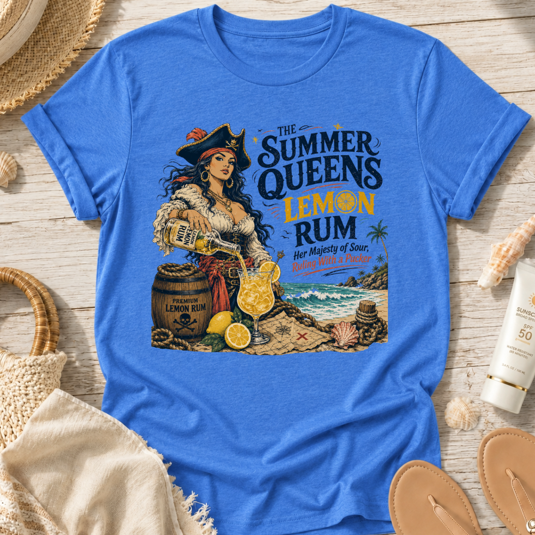 The Summer Queens Lemon Rum T-Shirt
