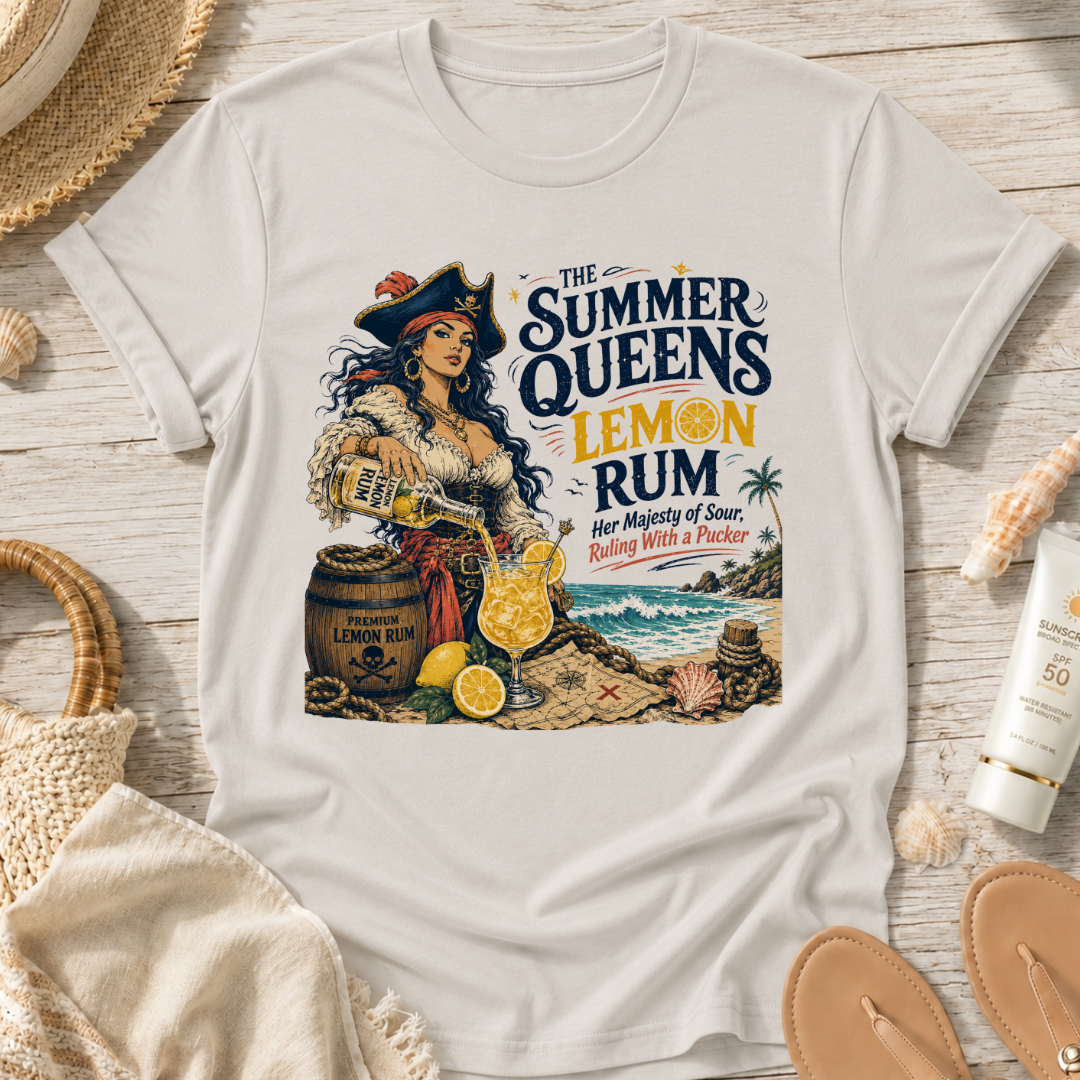 The Summer Queens Lemon Rum T-Shirt