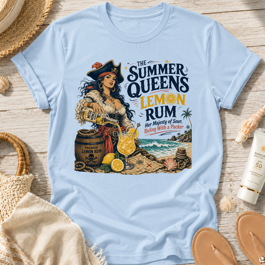 The Summer Queens Lemon Rum T-Shirt