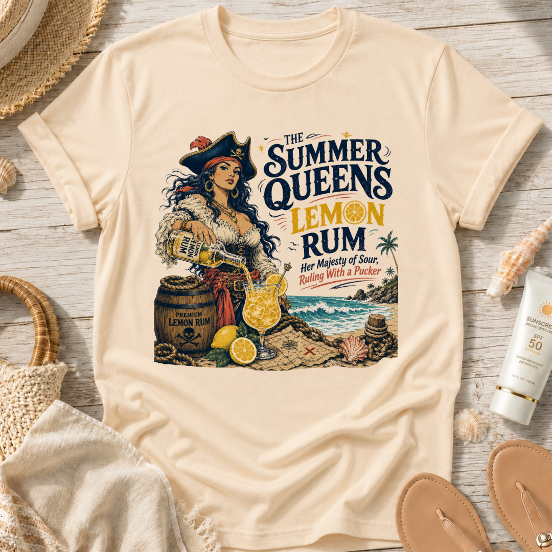 The Summer Queens Lemon Rum T-Shirt
